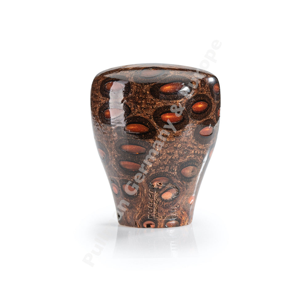 Tamper BigStep LITE | Banksia Pine & Resin | Red