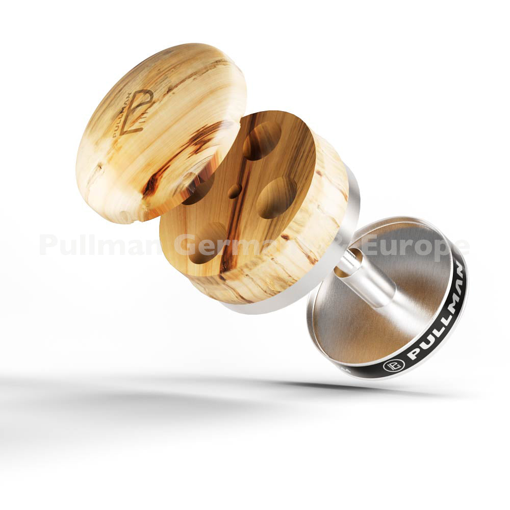 Palm Tamper | BigStep | Spalted Chestnut