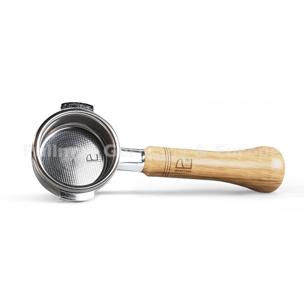 Portafilter Komplett Bodenlos | Australian Oak | Pullman Filtration Basket876