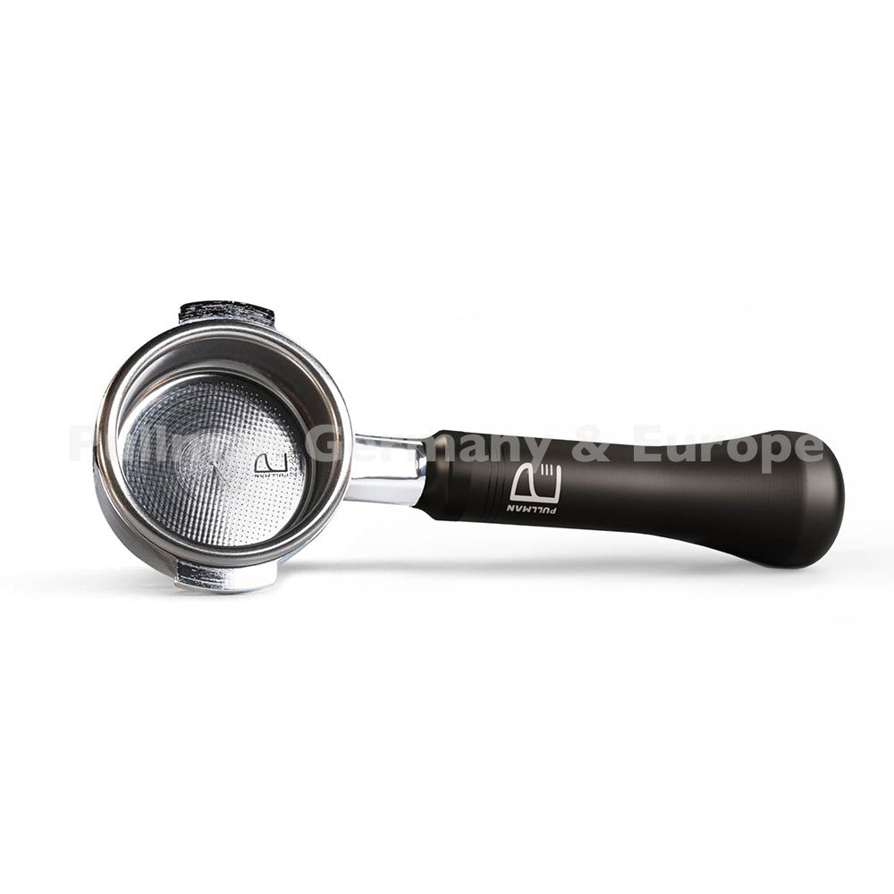 Portafilter Komplett Bodenlos | Black Stealth Matte | Pullman Filtration Basket876