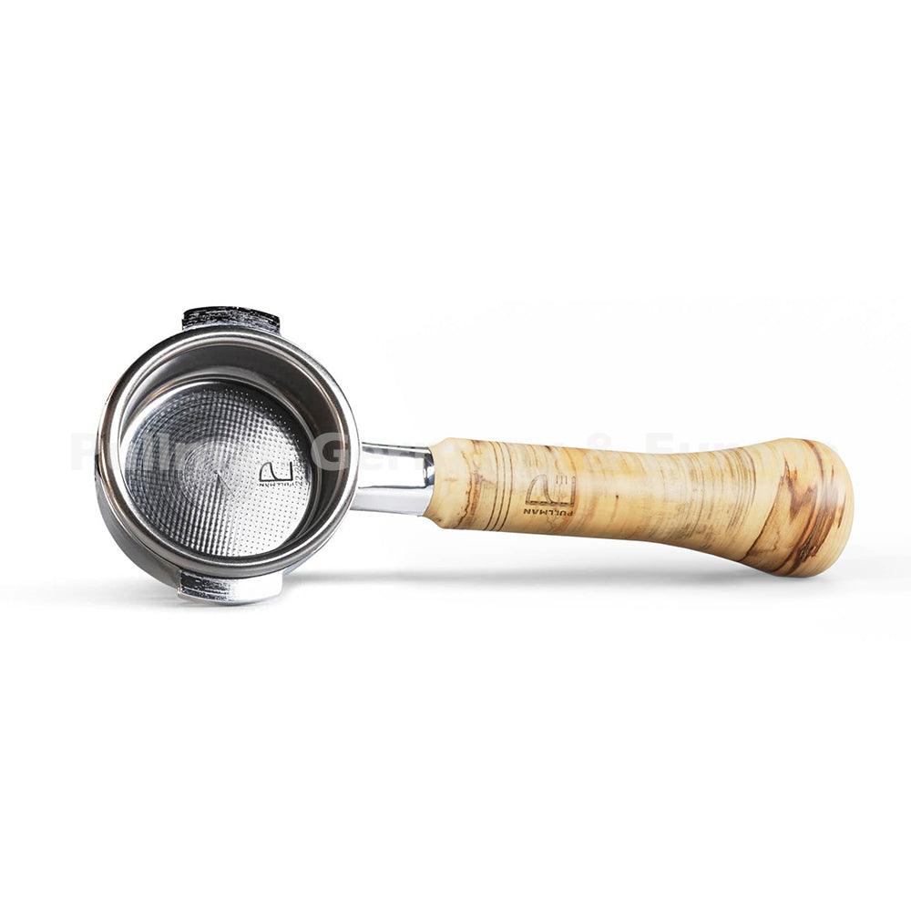 Portafilter Komplett Bodenlos | Spalted Chestnut | Pullman Filtration Basket876