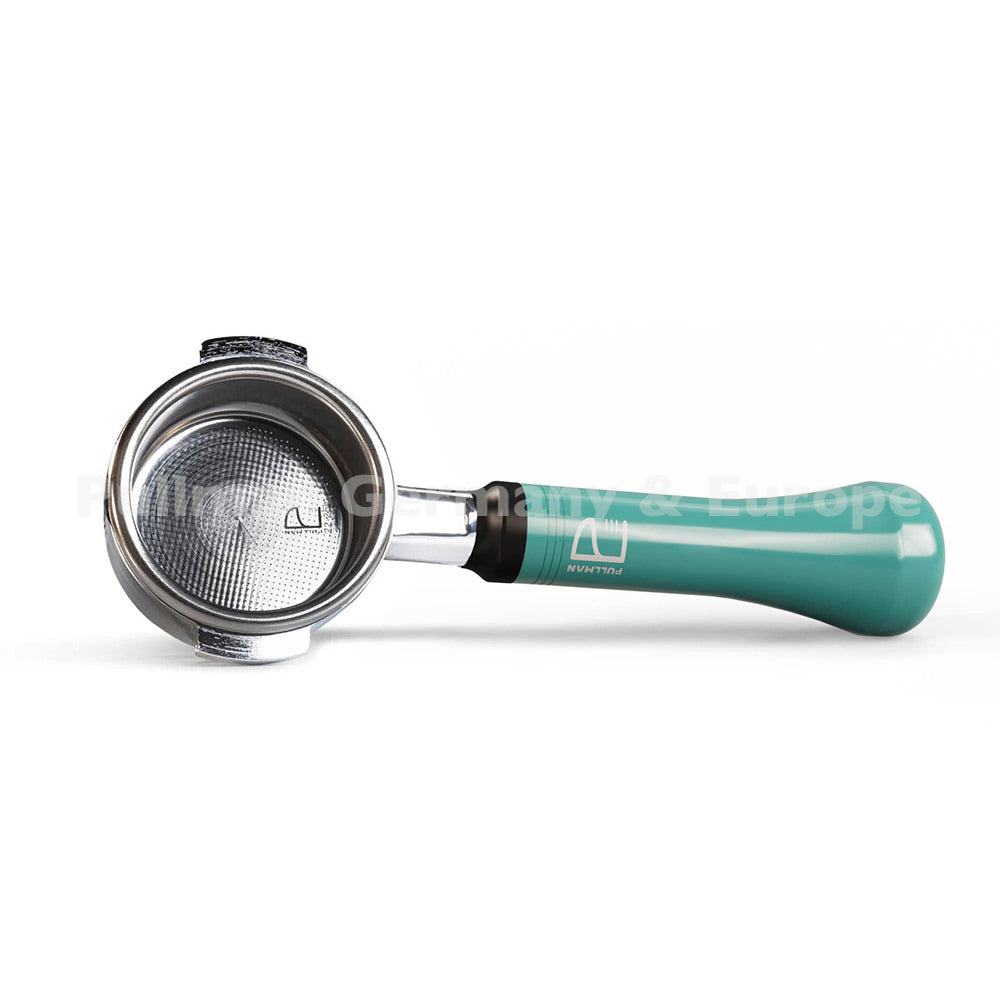 Portafilter Komplett Bodenlos | Teal Blue | Pullman Filtration Basket876