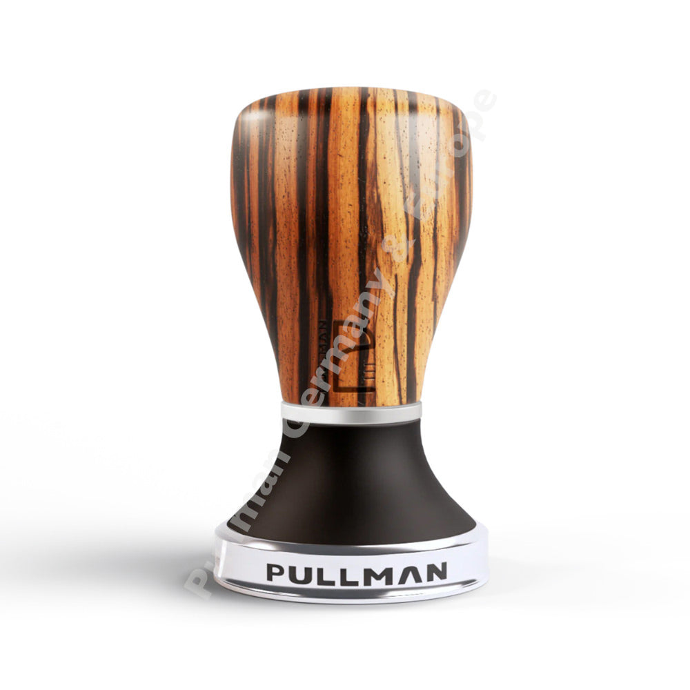 Tamper BigStep für SAGE-Maschinen | 53,40mm | Zebrano