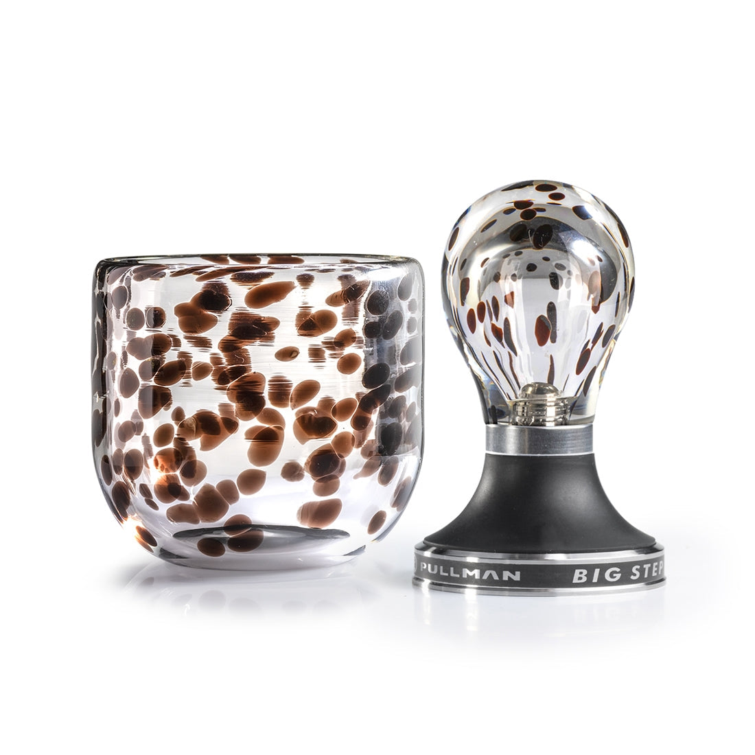 Mouth Blown Set | BigStep L|TE & Glass | Brown