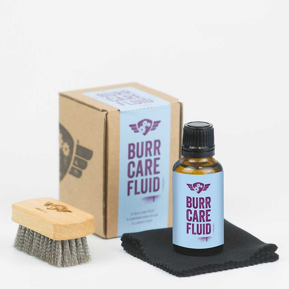 Ordering Burr Care Fluid Set